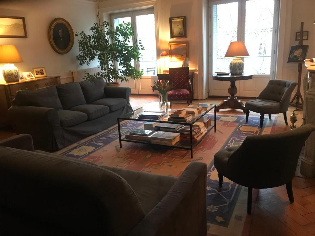 Berges du Rhône/ Chambre avec balcon Lyon Exterior foto